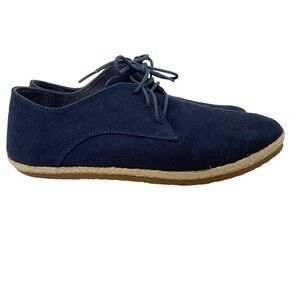 Patara Nomad Shoes Mens Size 10 Navy Blue Lace Up Preppy Casual